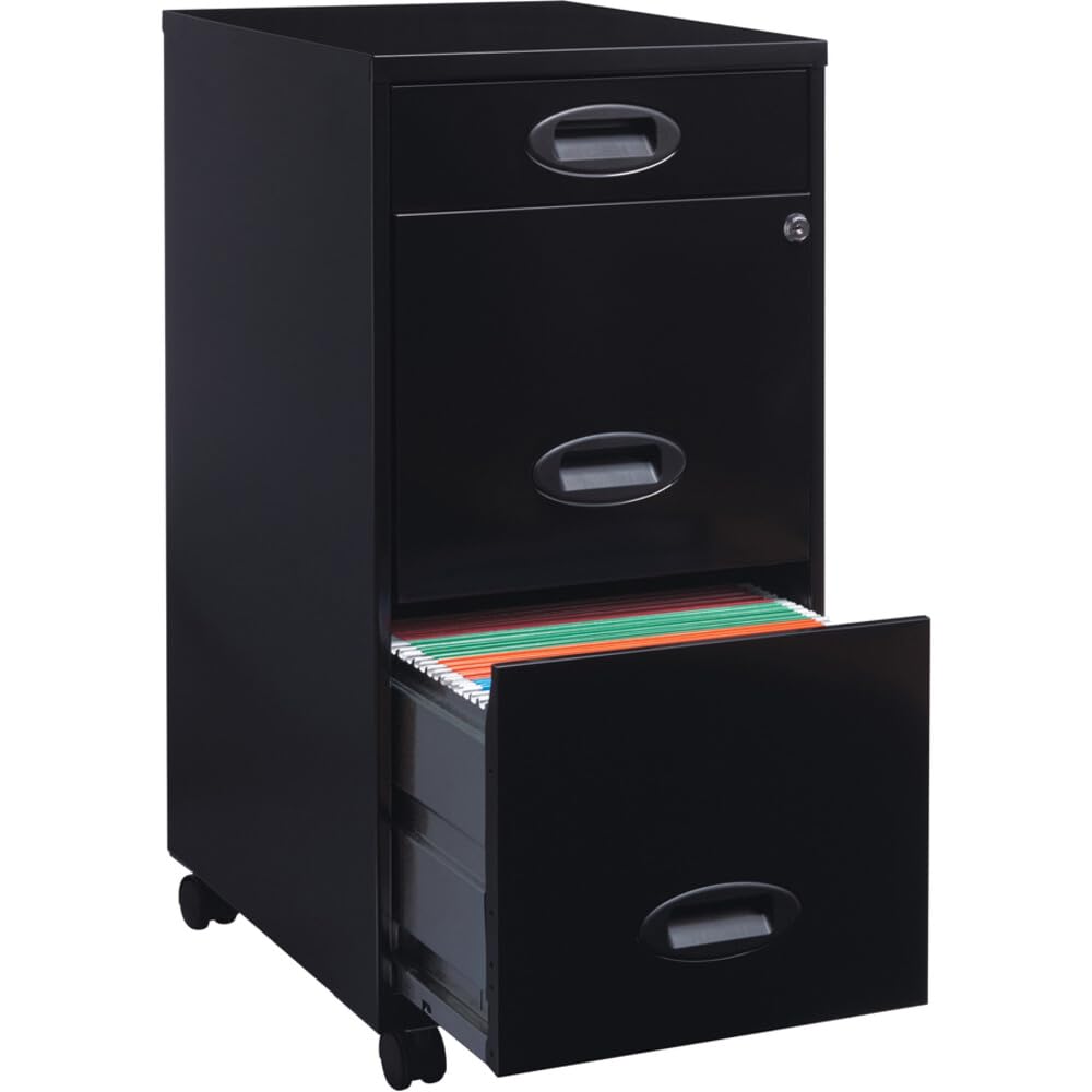 Black 3-Drawer File Cabinet G979255