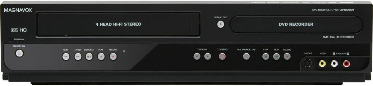 VHS to DVD Recorder VCR Combo with Remote P44414