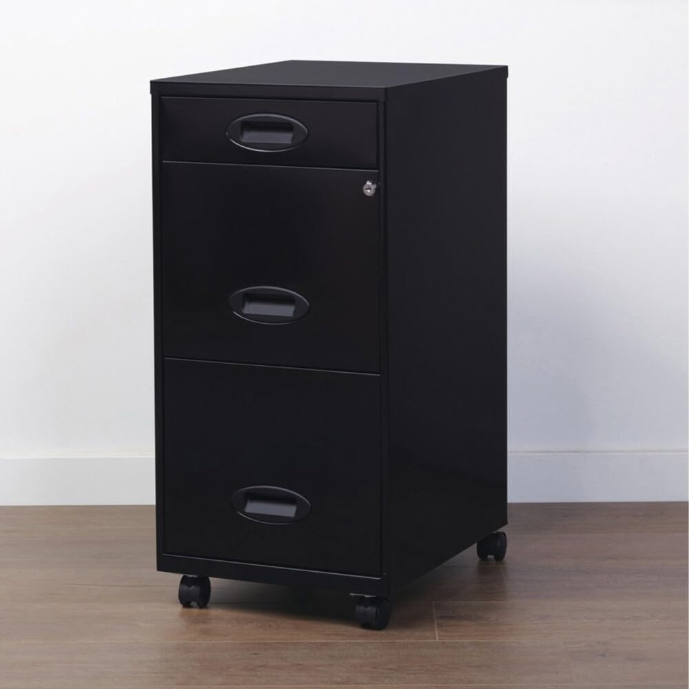 Black 3-Drawer File Cabinet G979255