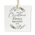 Ceramic 3-inch Square Ornament J57234