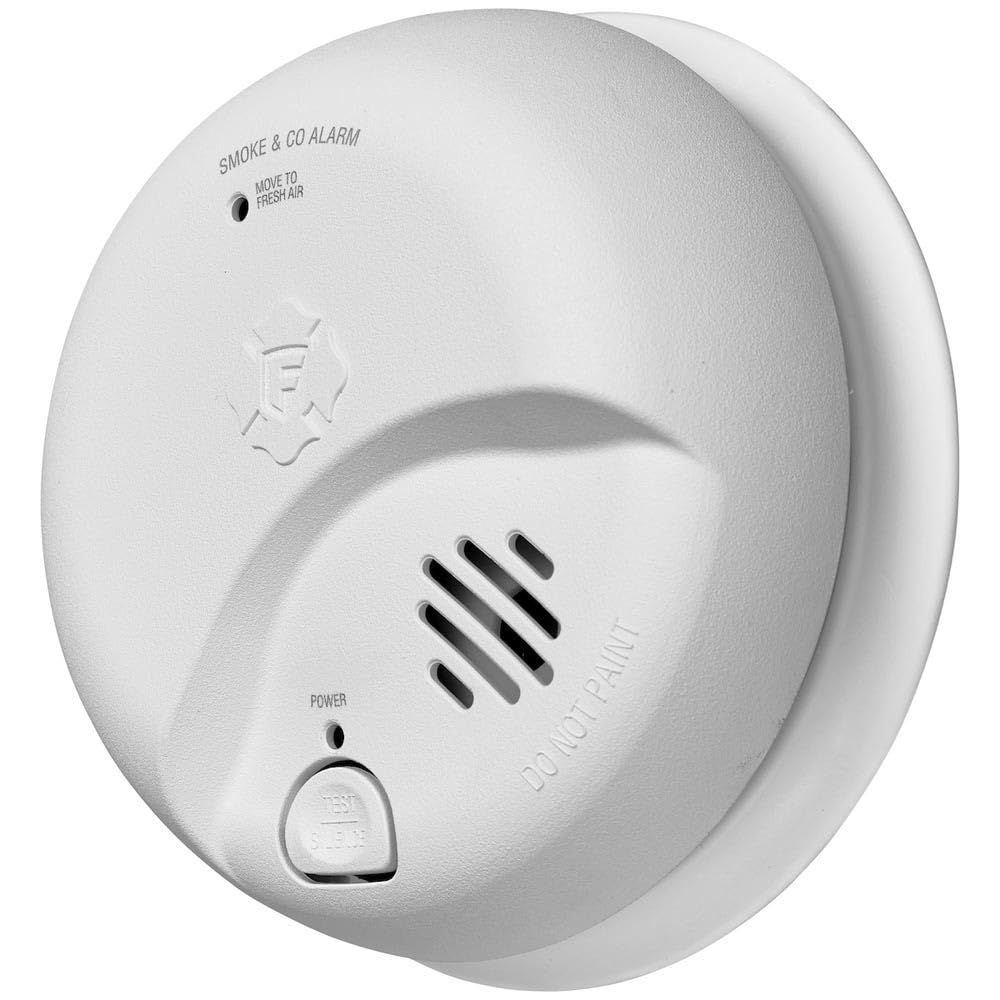 Hardwire Combination Smoke & Carbon Monoxide Alarm with Battery Backup, 5 Pack D515
