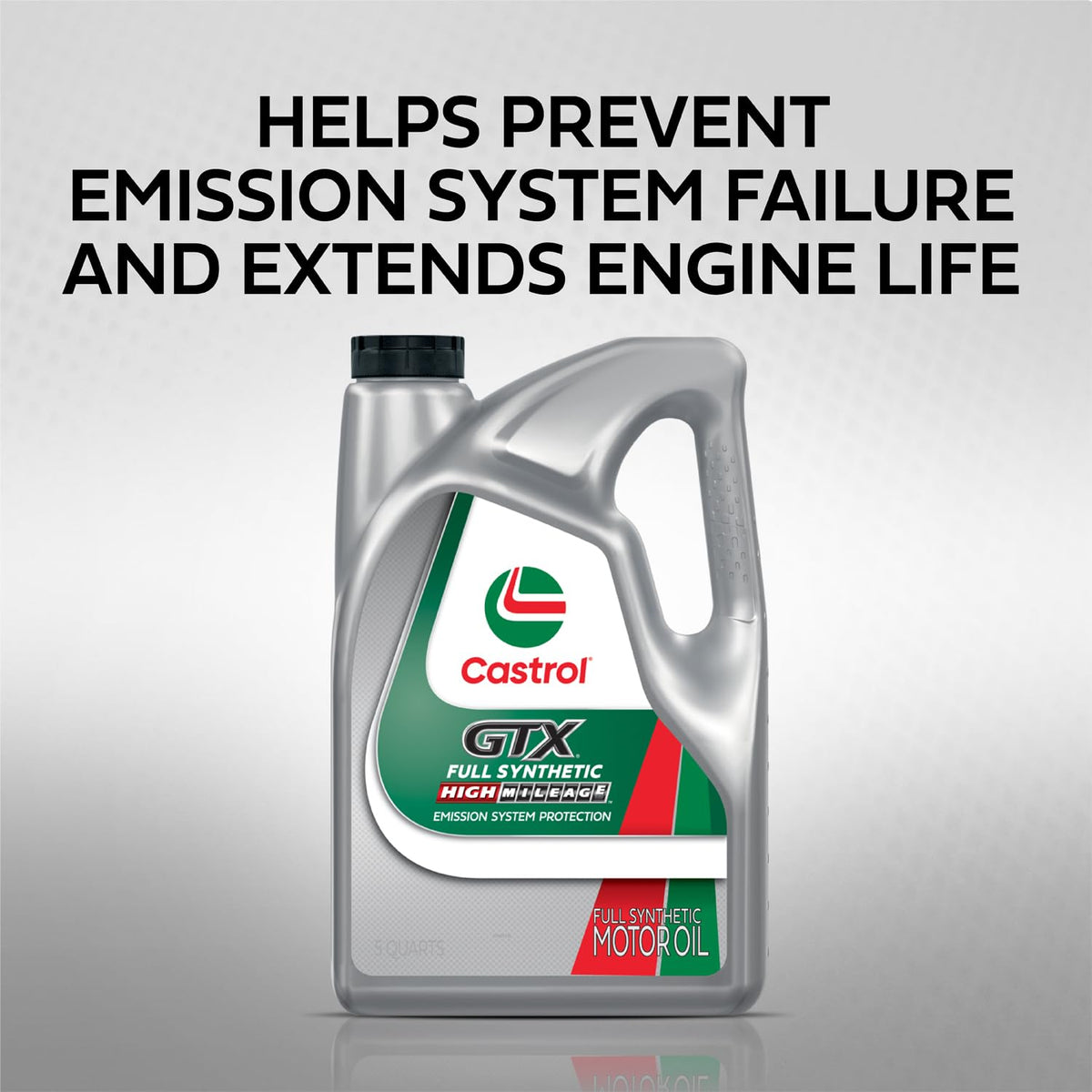 Full Synthetic High Mileage 5W-20 Motor Oil, 5 Quart W509950