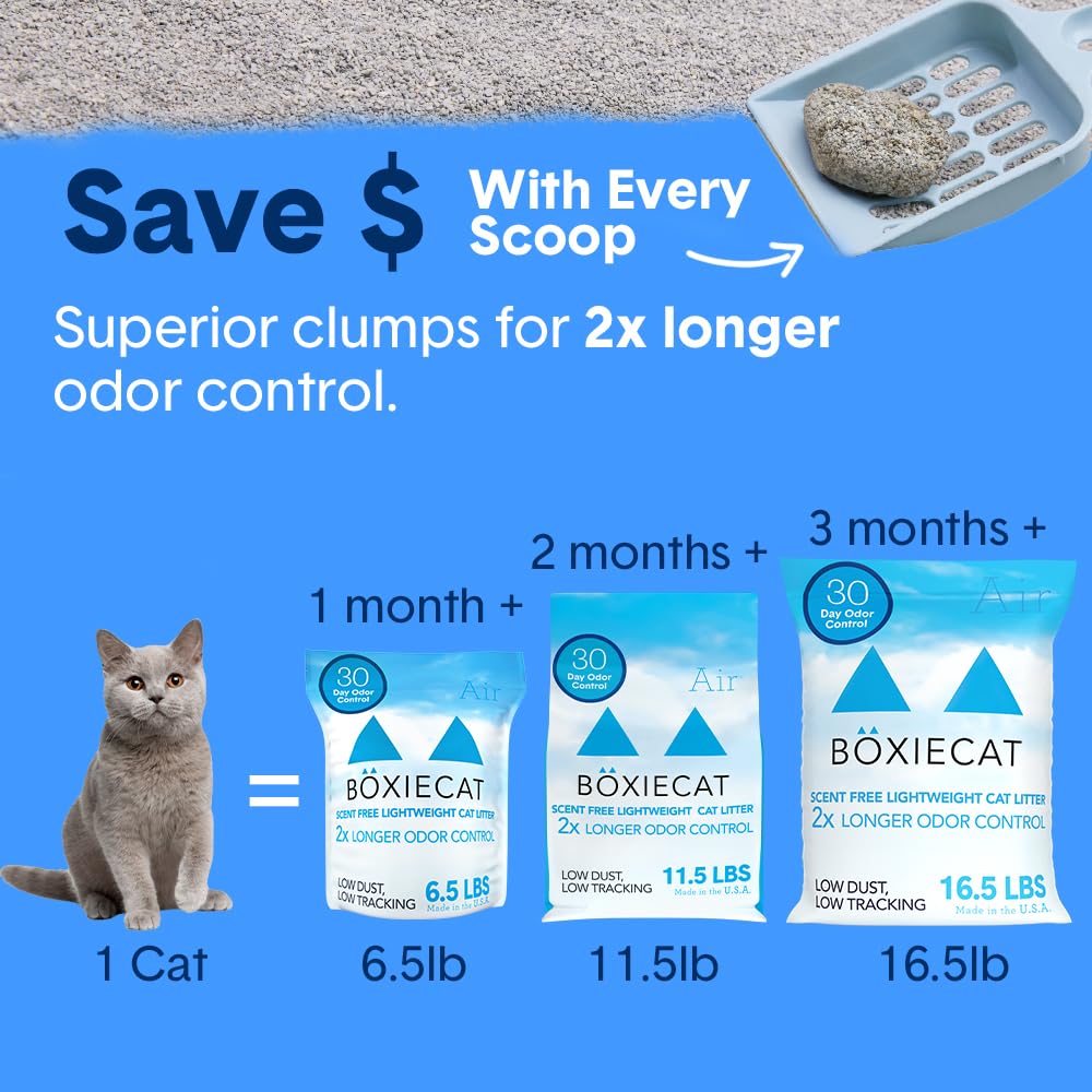 Unscented Natural Lightweight Cat Litter 11.5 lb H68020