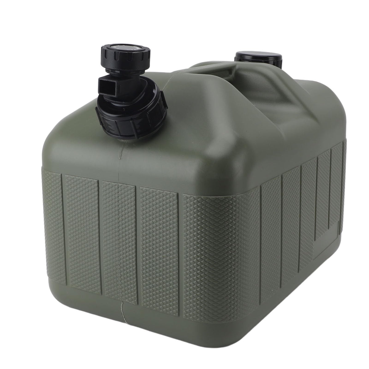 Portable 10L Green Water Storage Jug with Faucet W99073