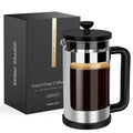 French Press Coffee Maker 12 Oz Borosilicate Glass J502