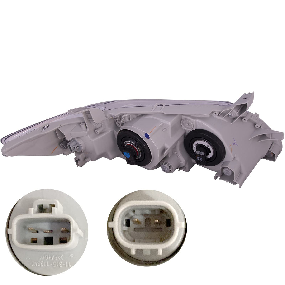 CAPA Certified Left And Right Pair Headlight Q91173