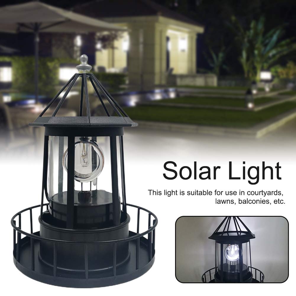 Solar Powered LED Lighthouse I4719