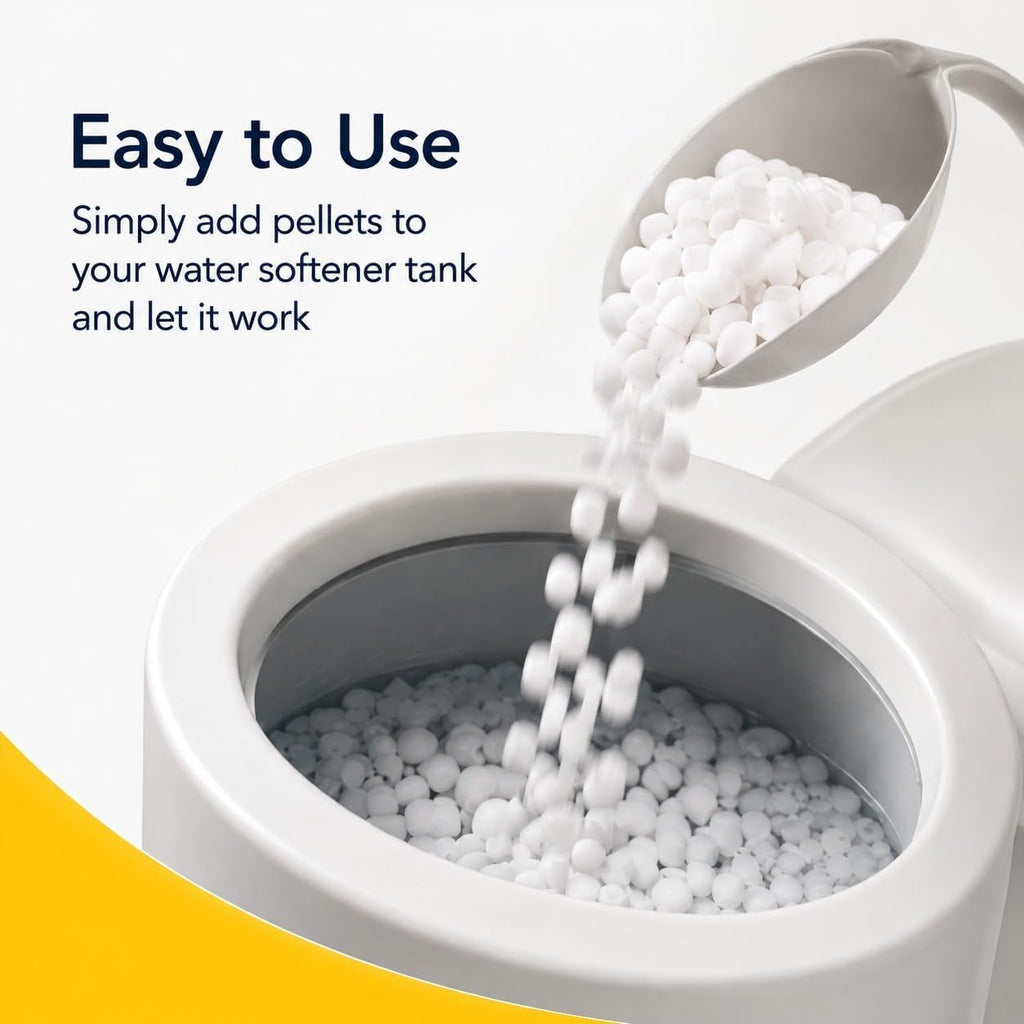 Water Softener Salt Pellets 40 lb Pack of 4 B680