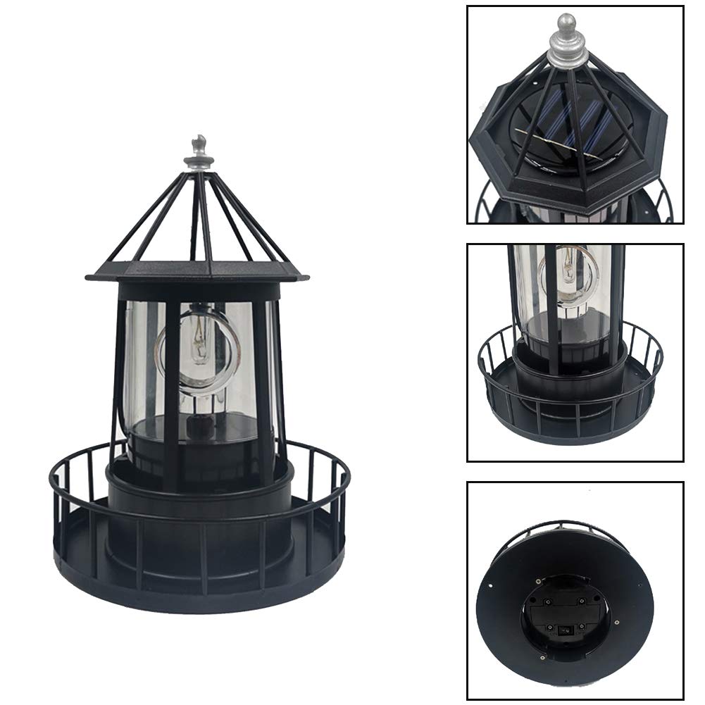 Solar Powered LED Lighthouse I4719