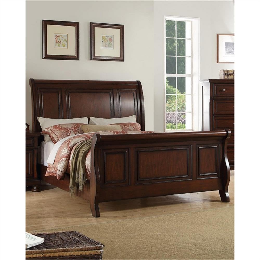 California King Sleigh Bed I324