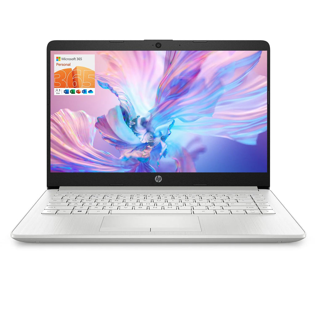 Silver 14" HD Display Intel Quad-Core Laptop H234874