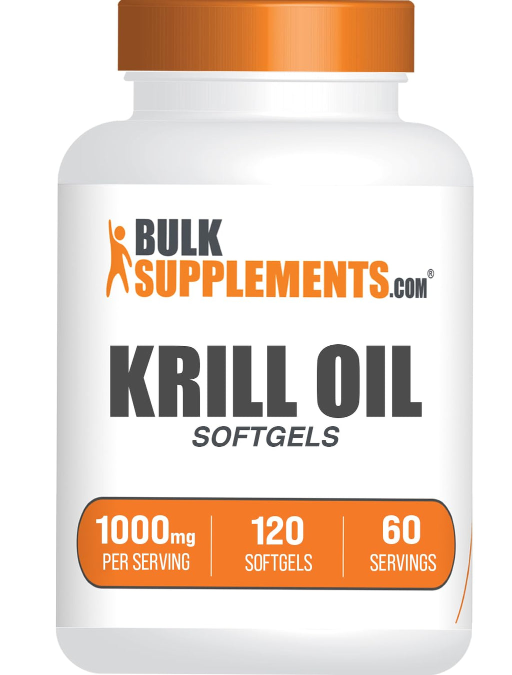 Krill Oil 1000mg Softgels Omega 3 DHA Supplement 120 Count G123648
