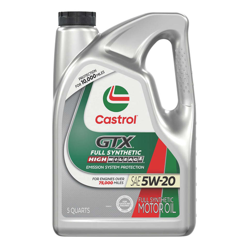 Full Synthetic High Mileage 5W-20 Motor Oil, 5 Quart W509950