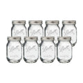 Regular Mouth Pint Glass Mason Jars, 16oz, 8-Count V57561