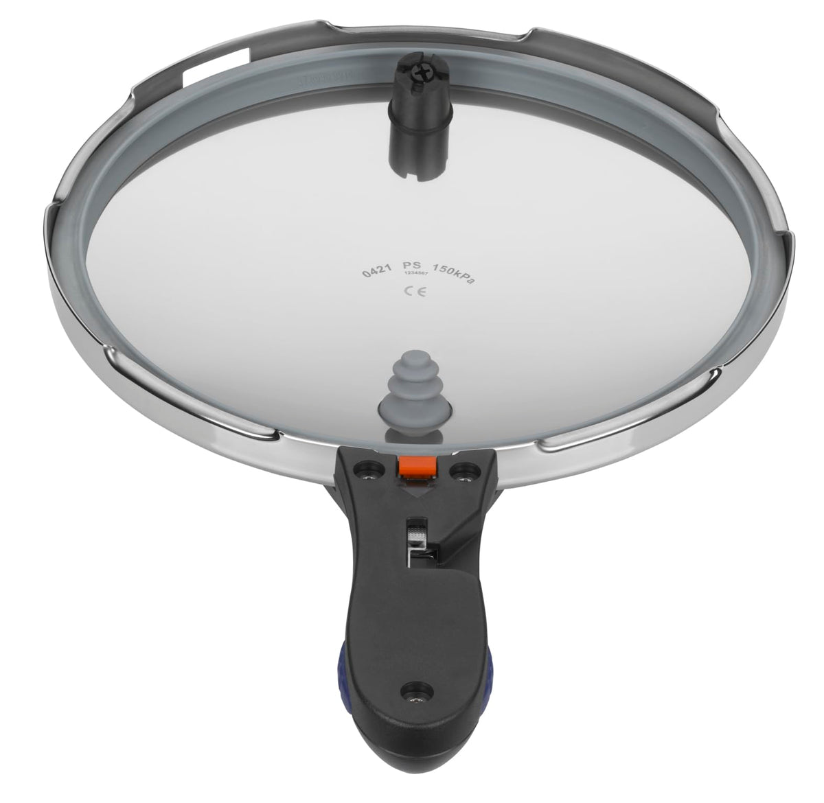 Replacement Lid for Pressure Cooker, Polished Stainless Steel P421770