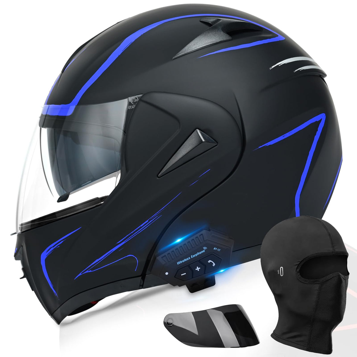 DOT Approved Bluetooth Modular Motorcycle Helmet R2599