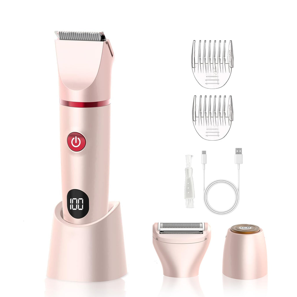 3-in-1 Rechargeable Waterproof Bikini Trimmer N32260