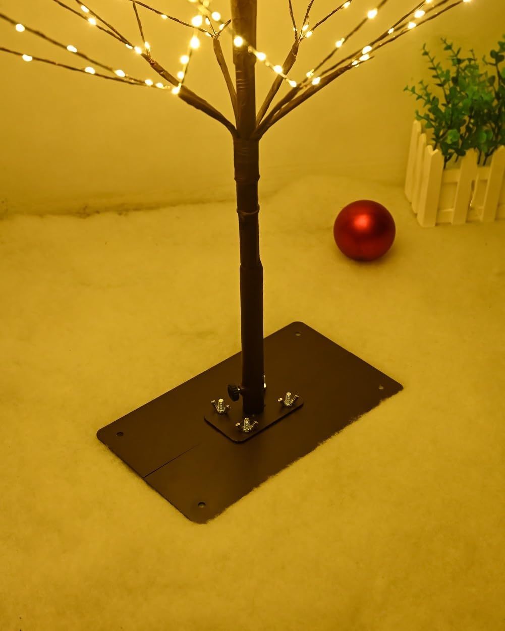 7 Feet 736L LED Artificial Christmas Tree Warm White M994