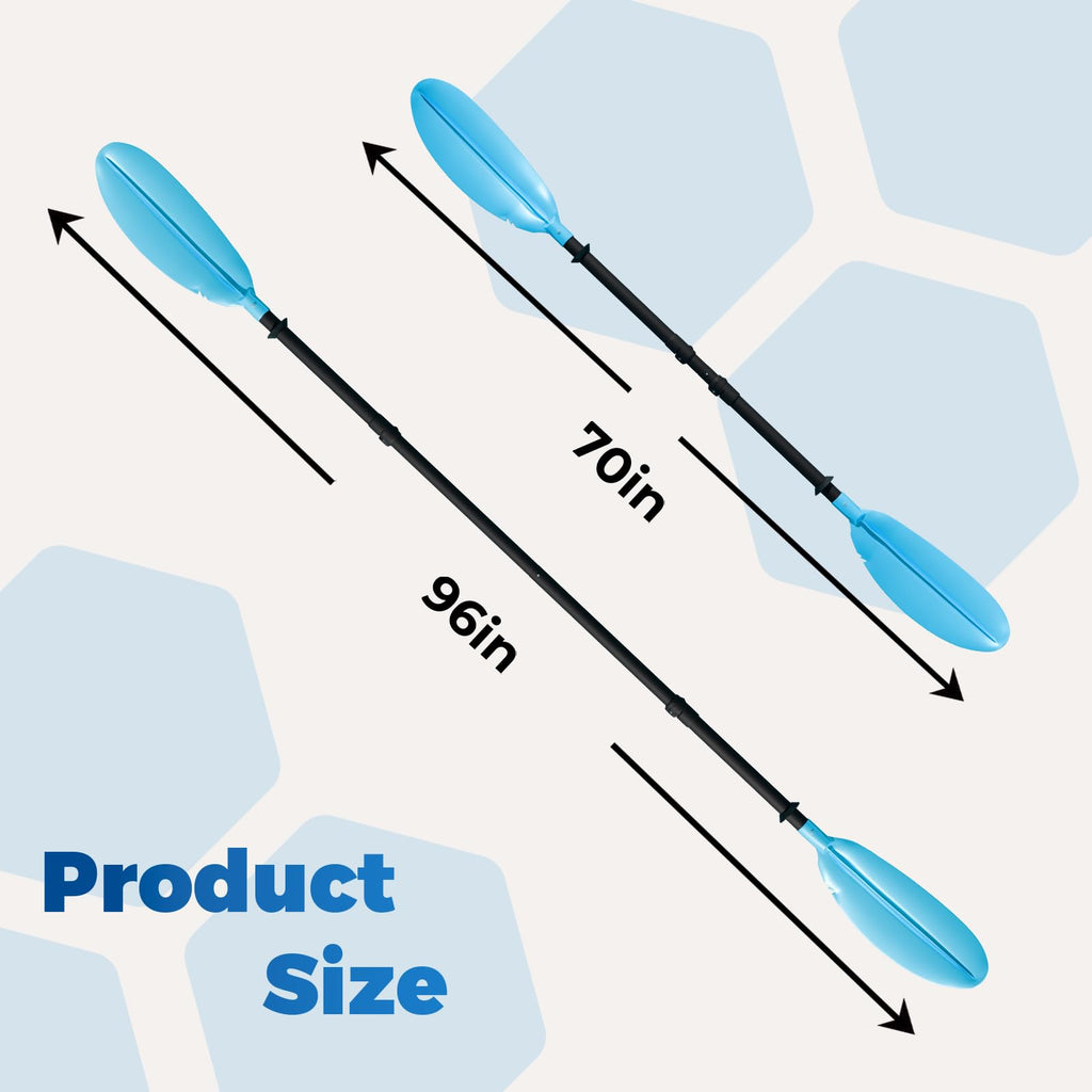 96 Inches Aluminum Alloy Kayak Paddle M850