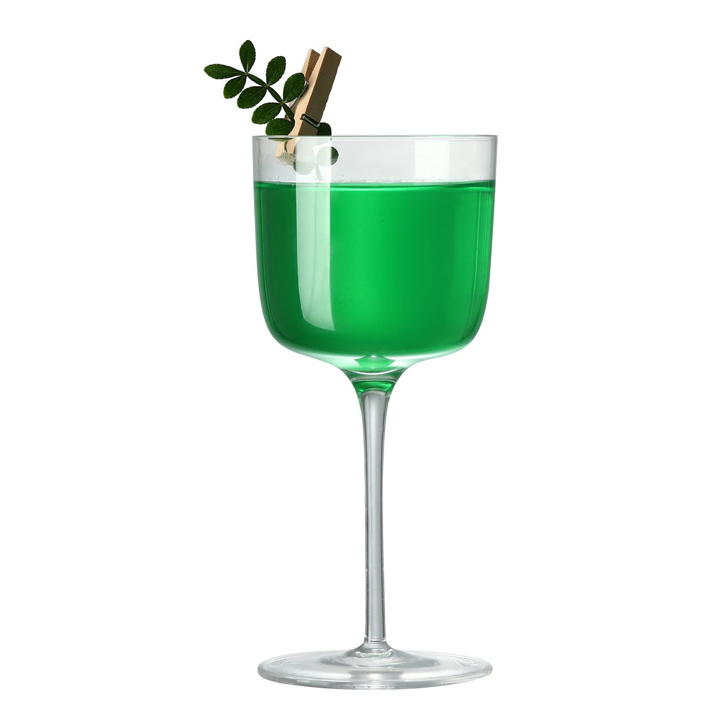 Hand Blown Martini Glasses Set of 6 J6483