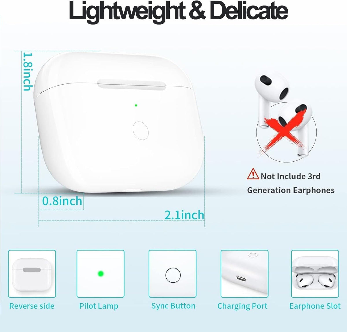 USB-C Charging Case for AirPods 3rd Gen Z8063