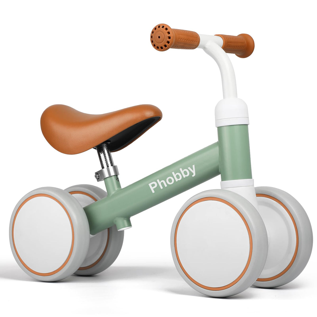Green Adjustable Baby Balance Bike C9549