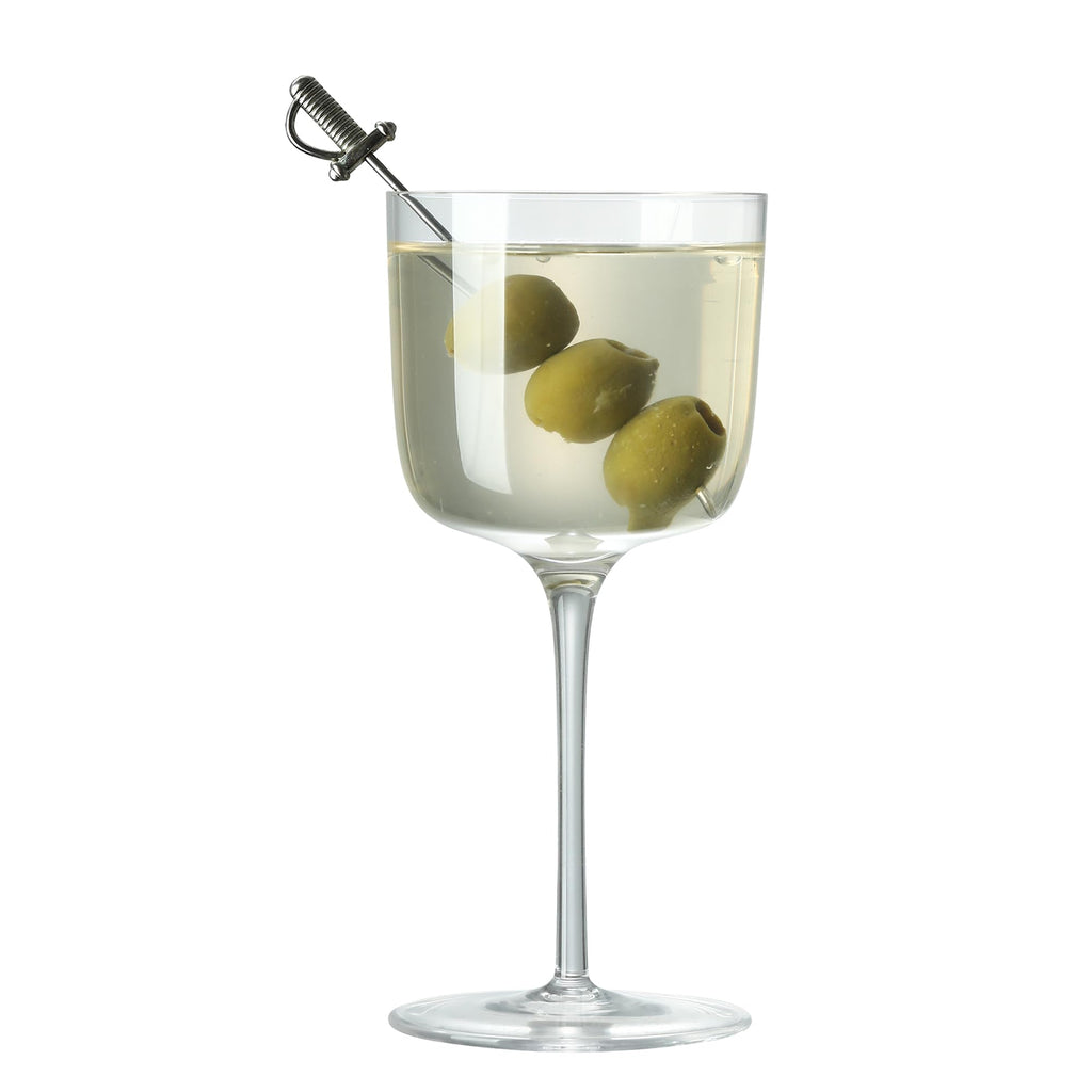Hand Blown Martini Glasses Set of 6 J6483