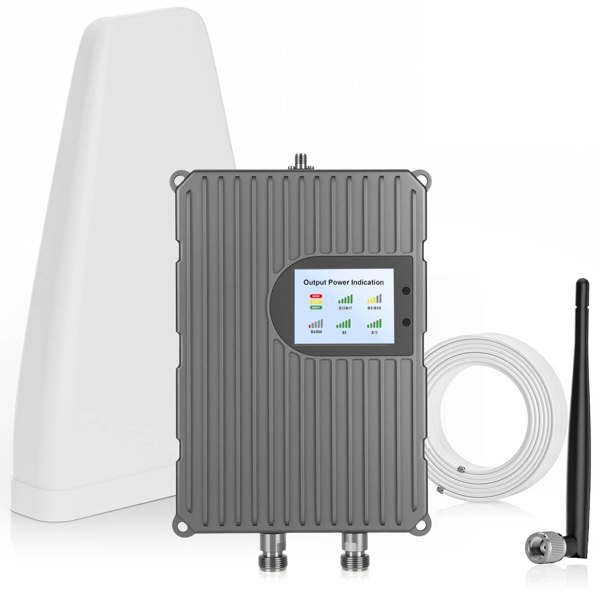 Cell Phone Signal Booster Up to 3000 Sq.Ft 4G LTE 5G Cellular Repeater Z788