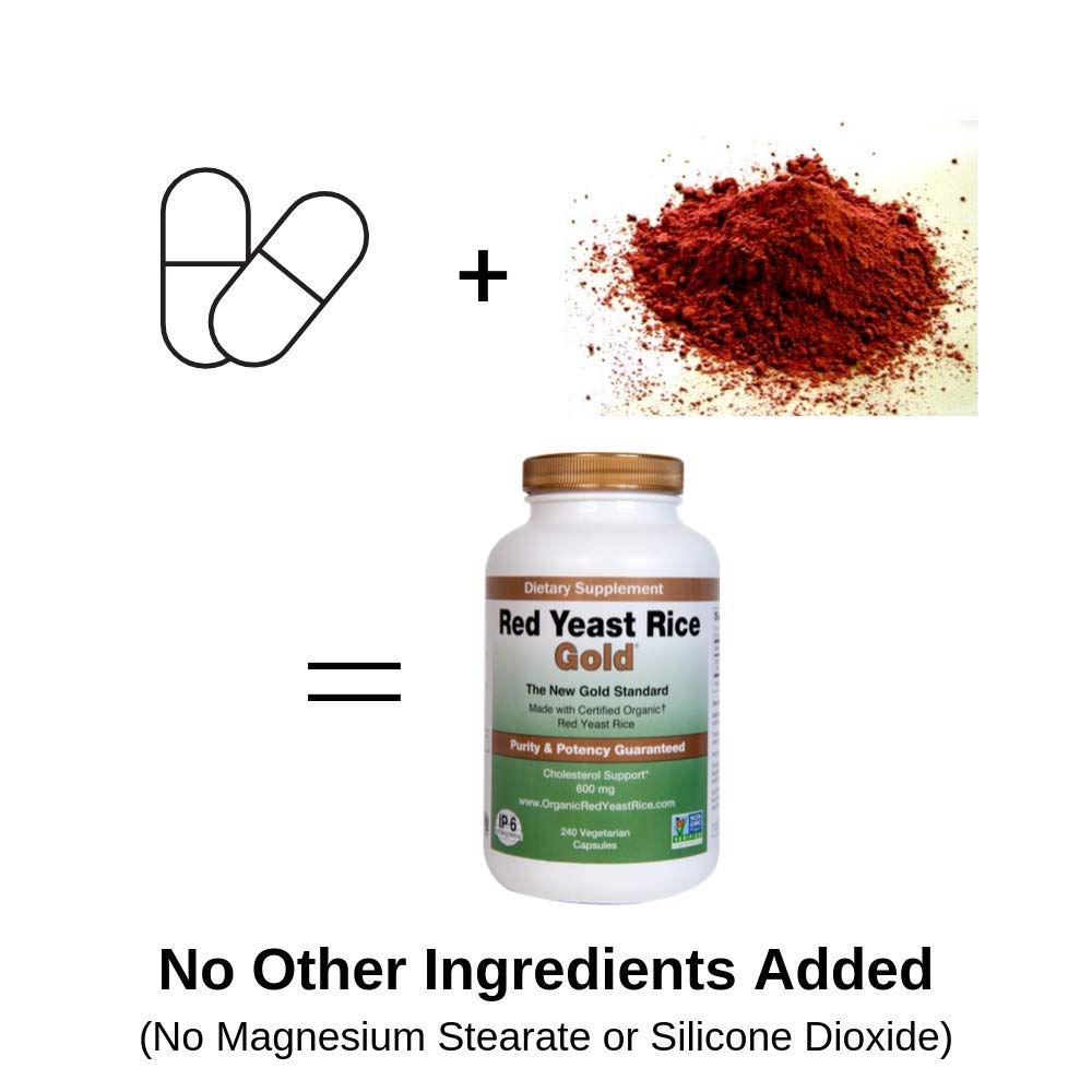Red Yeast Rice 1200 mg 120 Capsules J379557