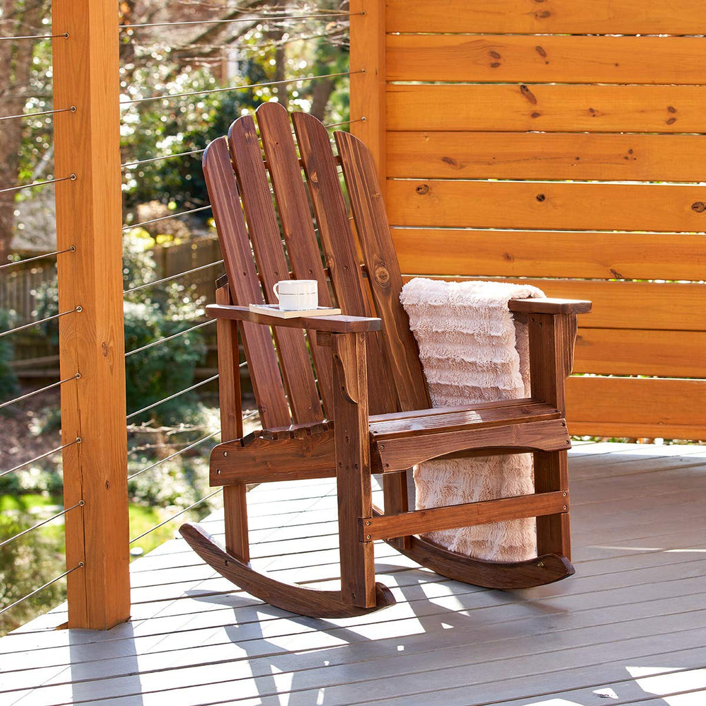 Oak Wood Rocking Chair P589