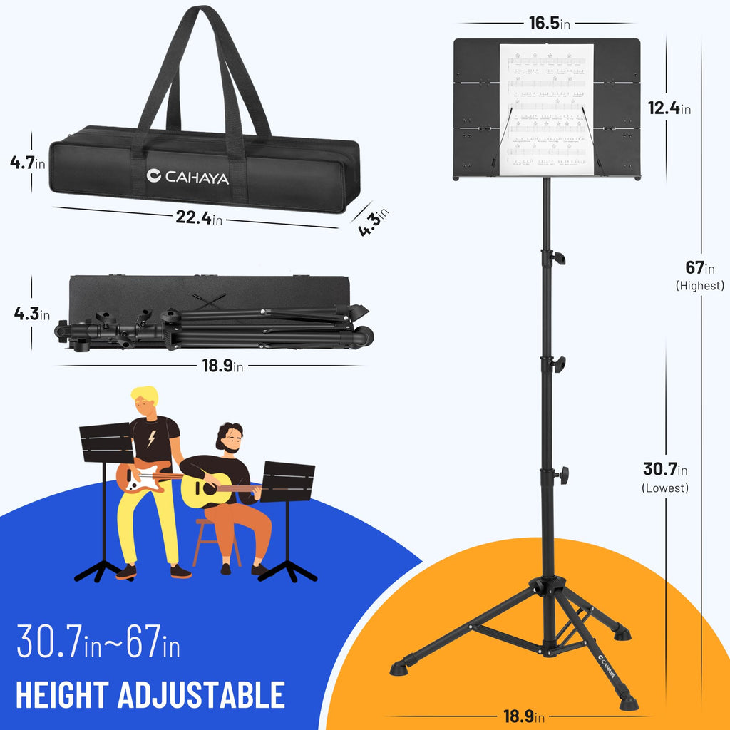 Foldable Portable Sheet Music Stand Q224