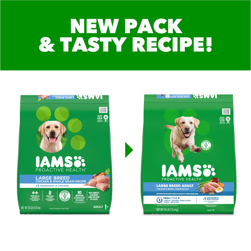 Large Breed Chicken Dry Dog Food 30 lb L806523