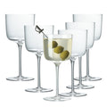 Hand Blown Martini Glasses Set of 6 J6483