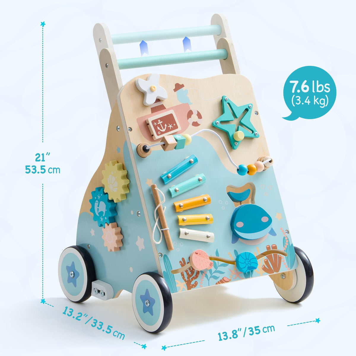 Wooden Baby Walker S34380