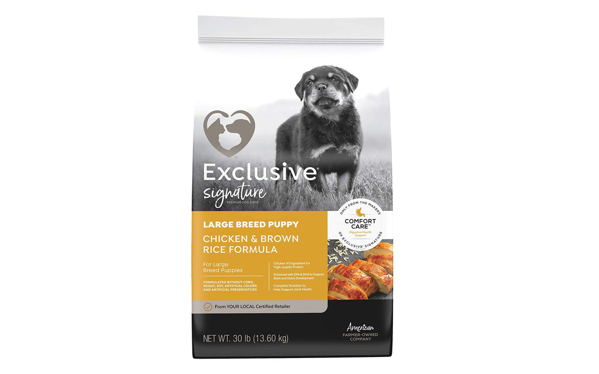 Large Breed Puppy Chicken Brown Rice Dog Food R80852