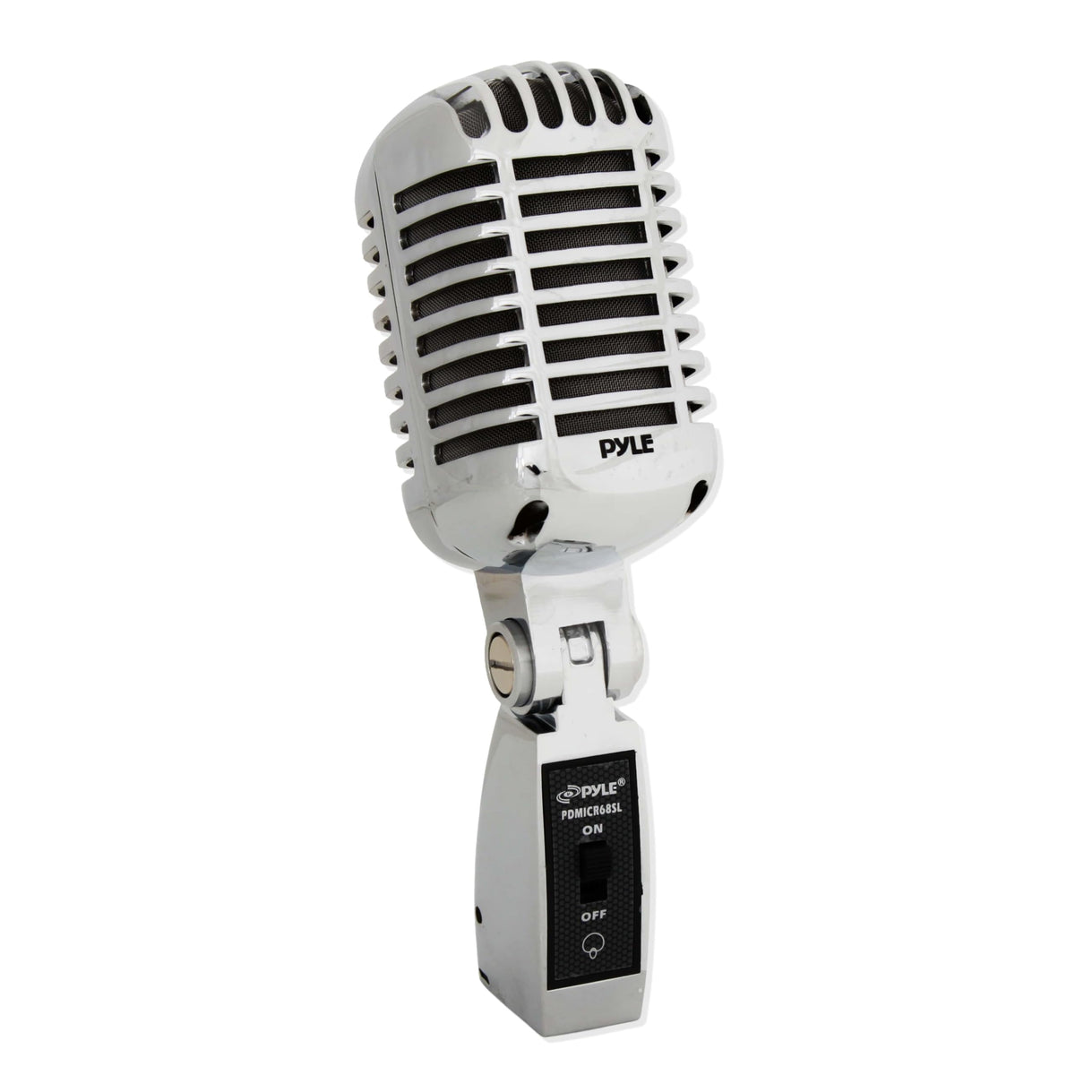 Silver Retro Dynamic Vocal Microphone M2290