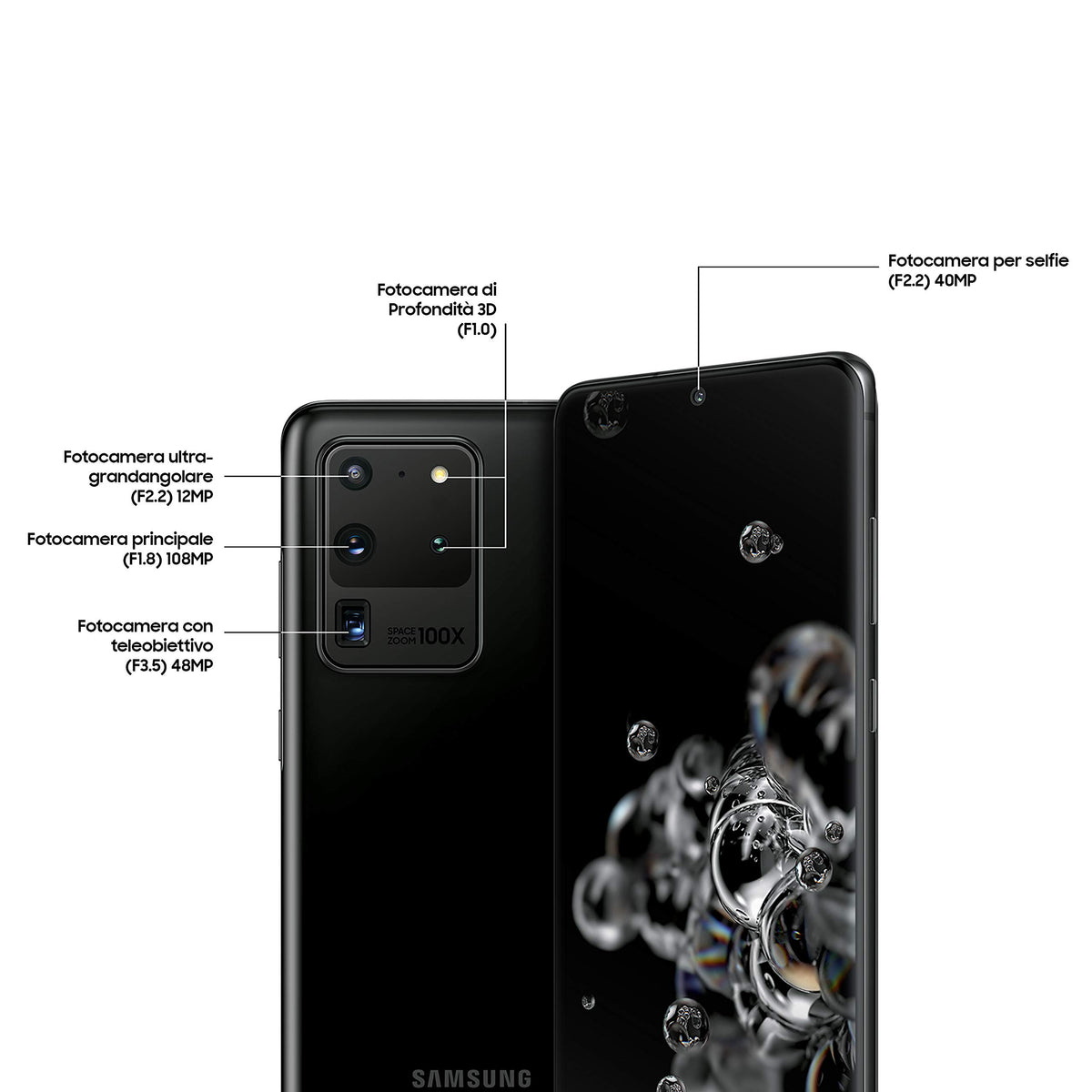128GB Cosmic Black Unlocked Smartphone Y10000