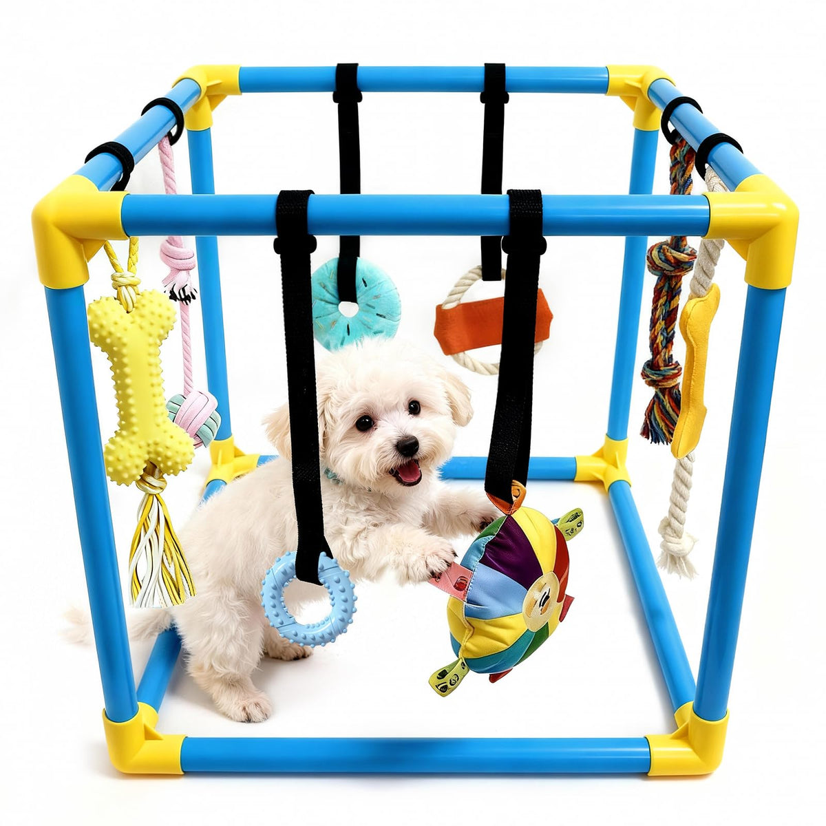 Puppy Play Gym with 8 Hanging Toys X6425