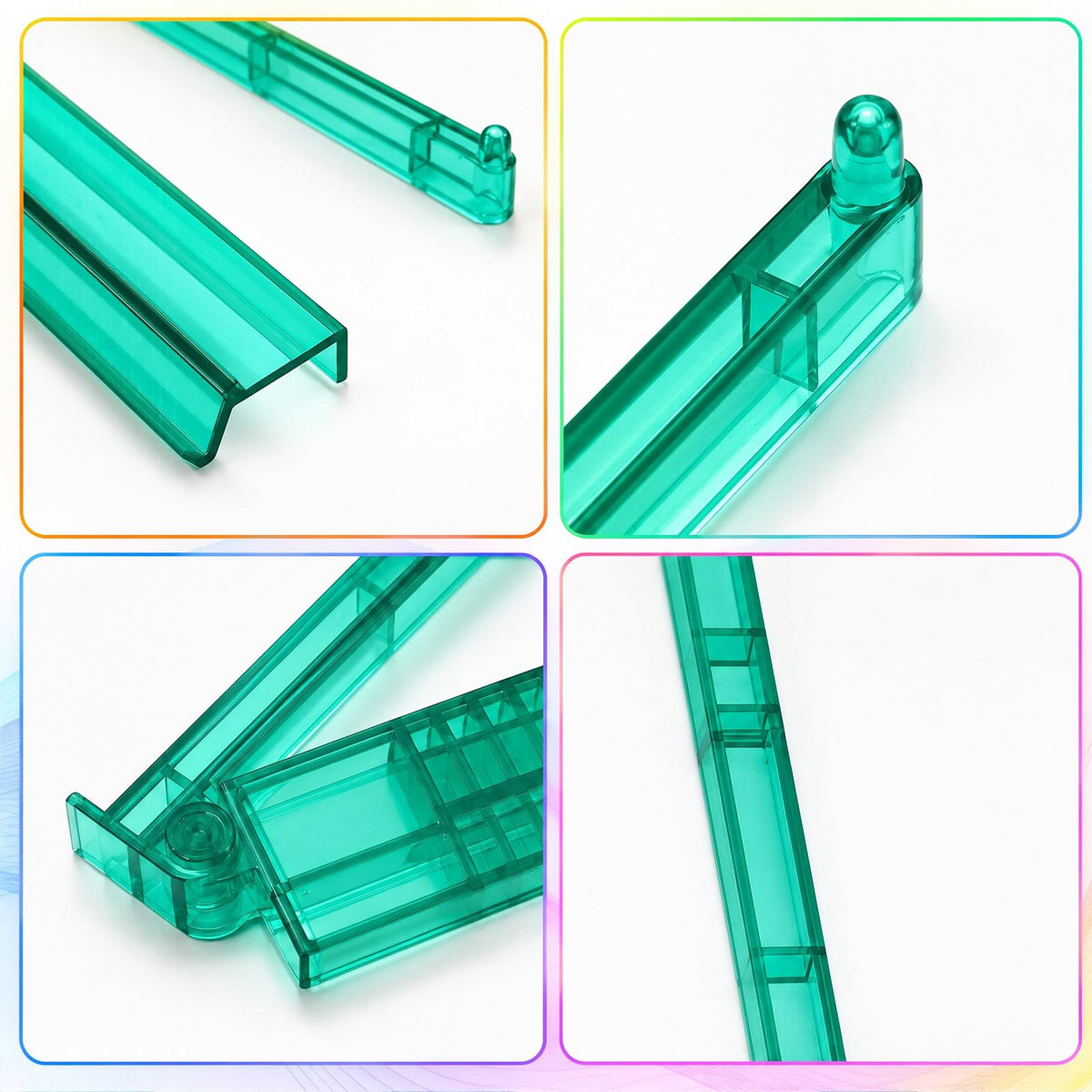 Non-Slip Mahjong Racks with Pushers Set C2080
