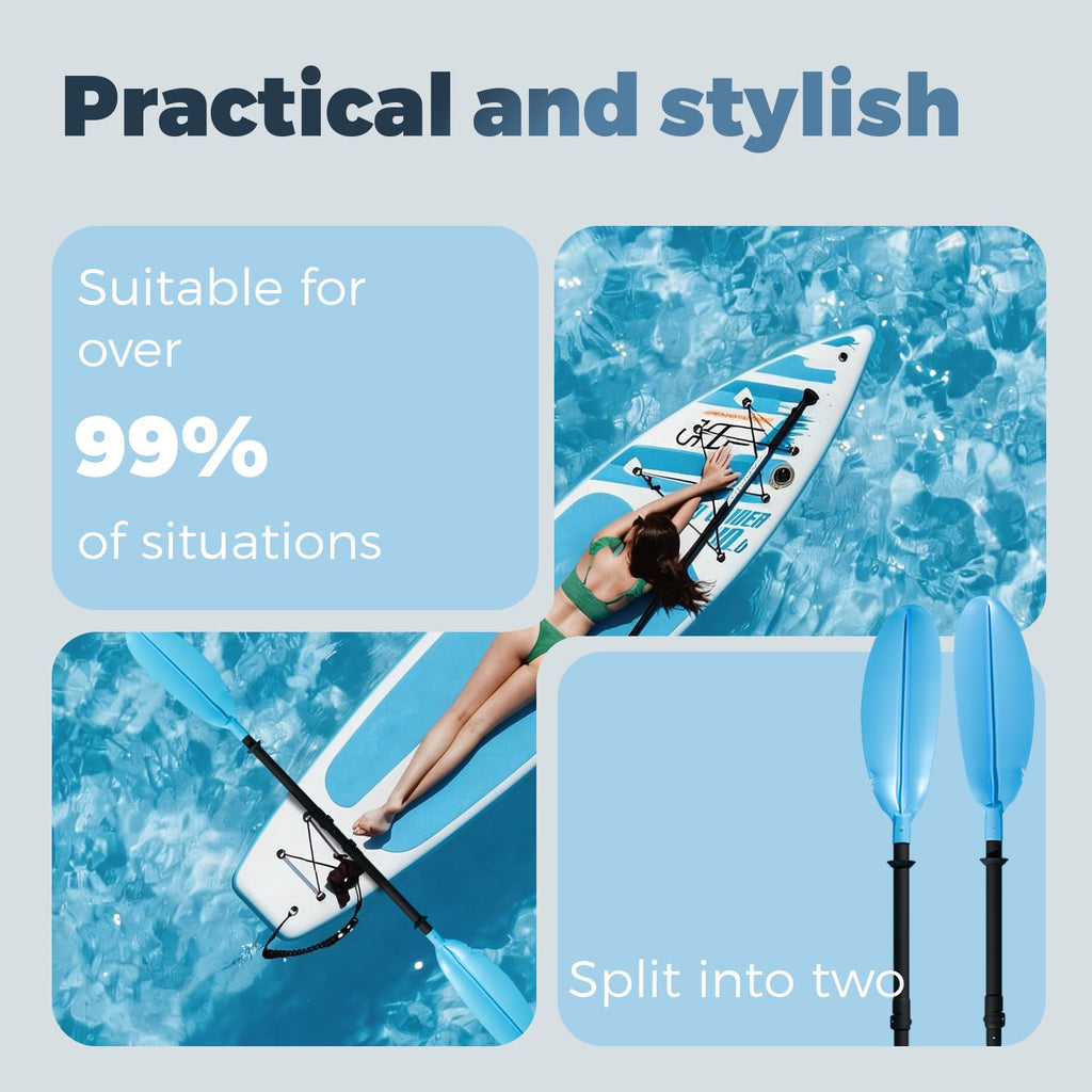 96 Inches Aluminum Alloy Kayak Paddle M850
