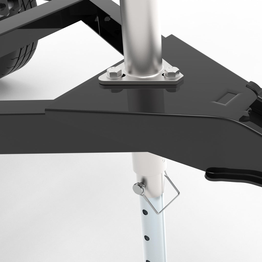 A Frame Trailer Jack with Drop Leg 15" Lift S92490