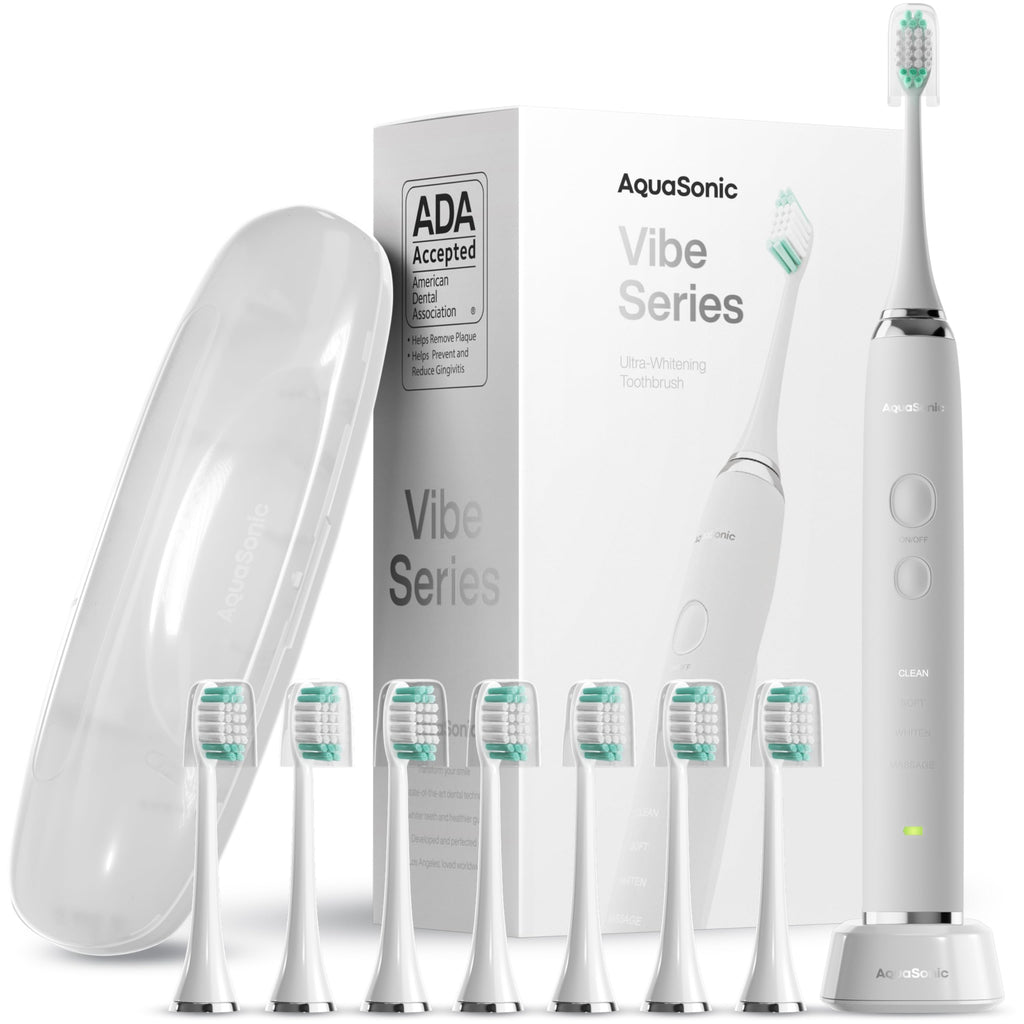 Electric Toothbrush with 8 Brush Heads & Travel Case X4095