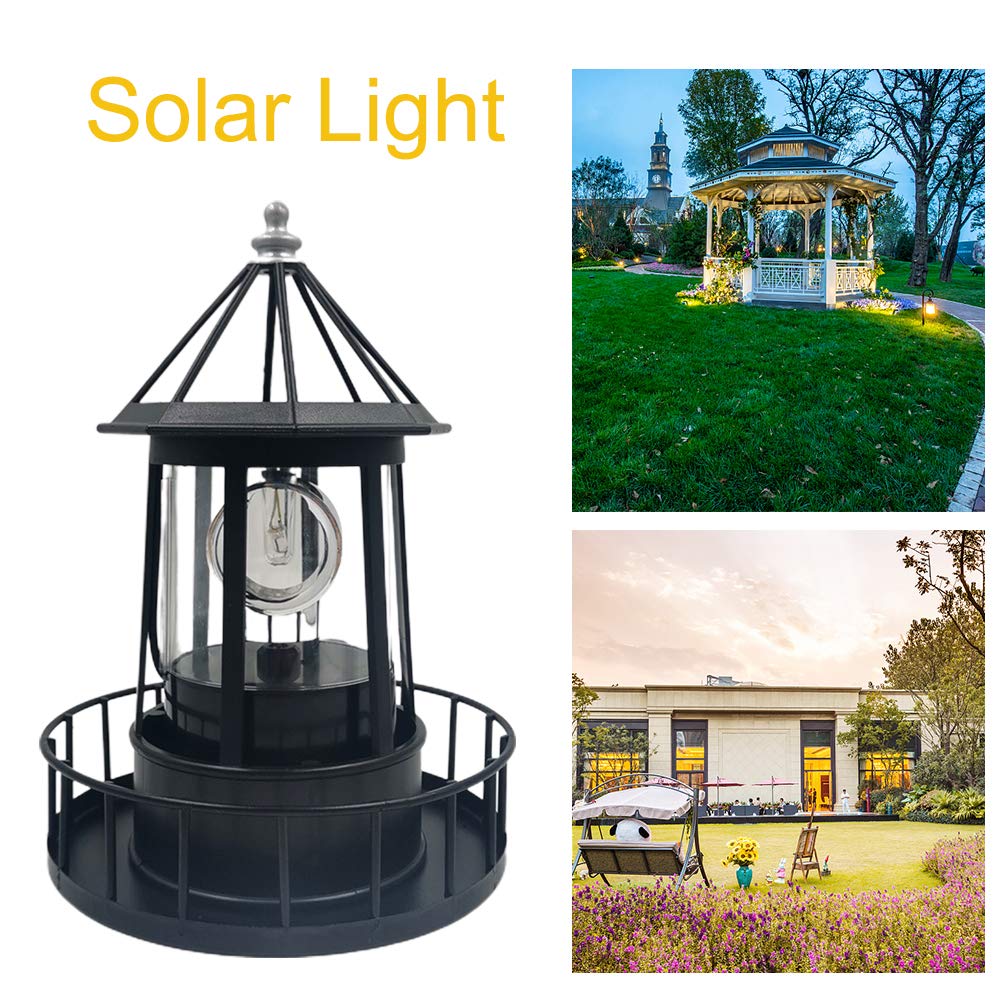 Solar Powered LED Lighthouse I4719