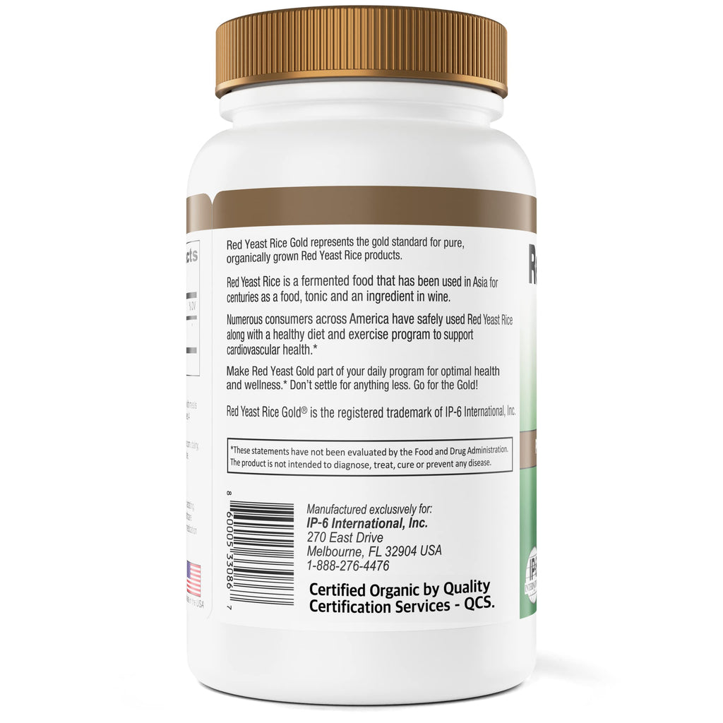 Red Yeast Rice 1200 mg 120 Capsules J379557