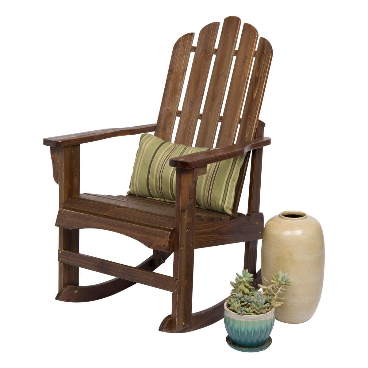 Oak Wood Rocking Chair P589