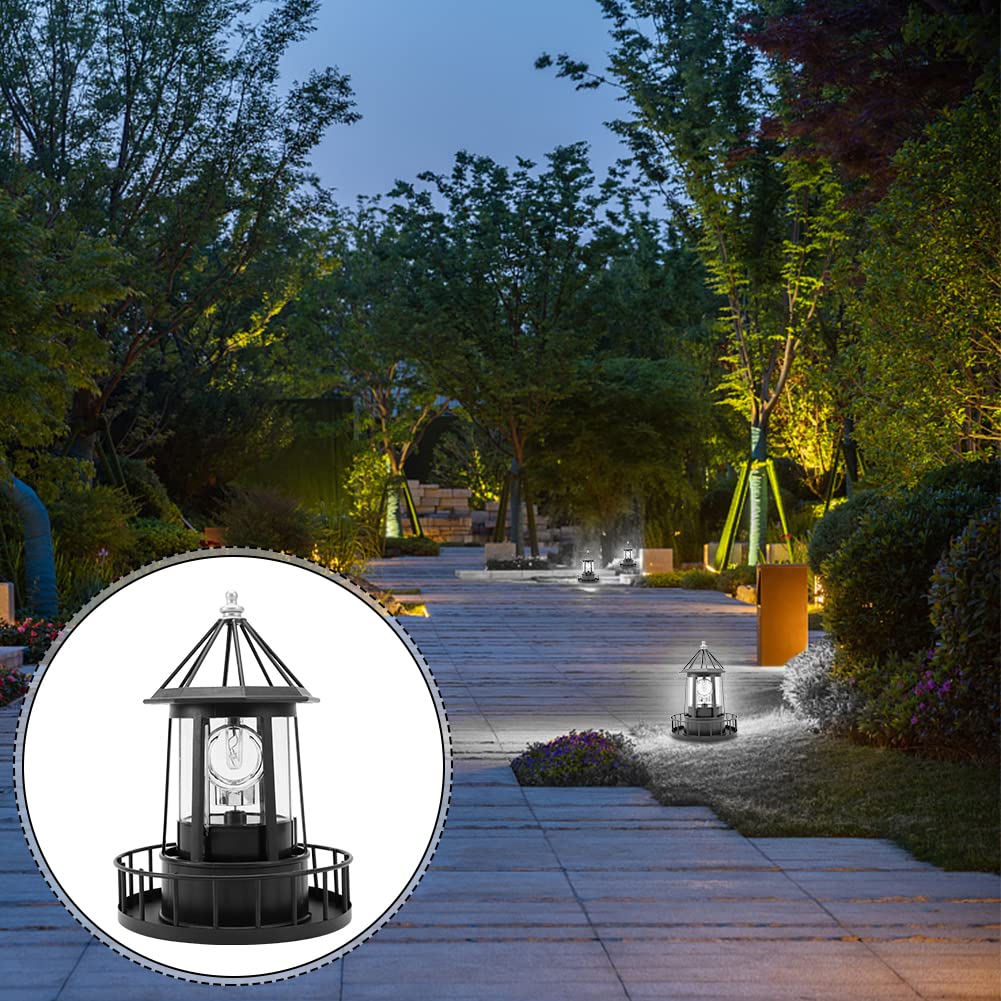 Solar Powered LED Lighthouse I4719