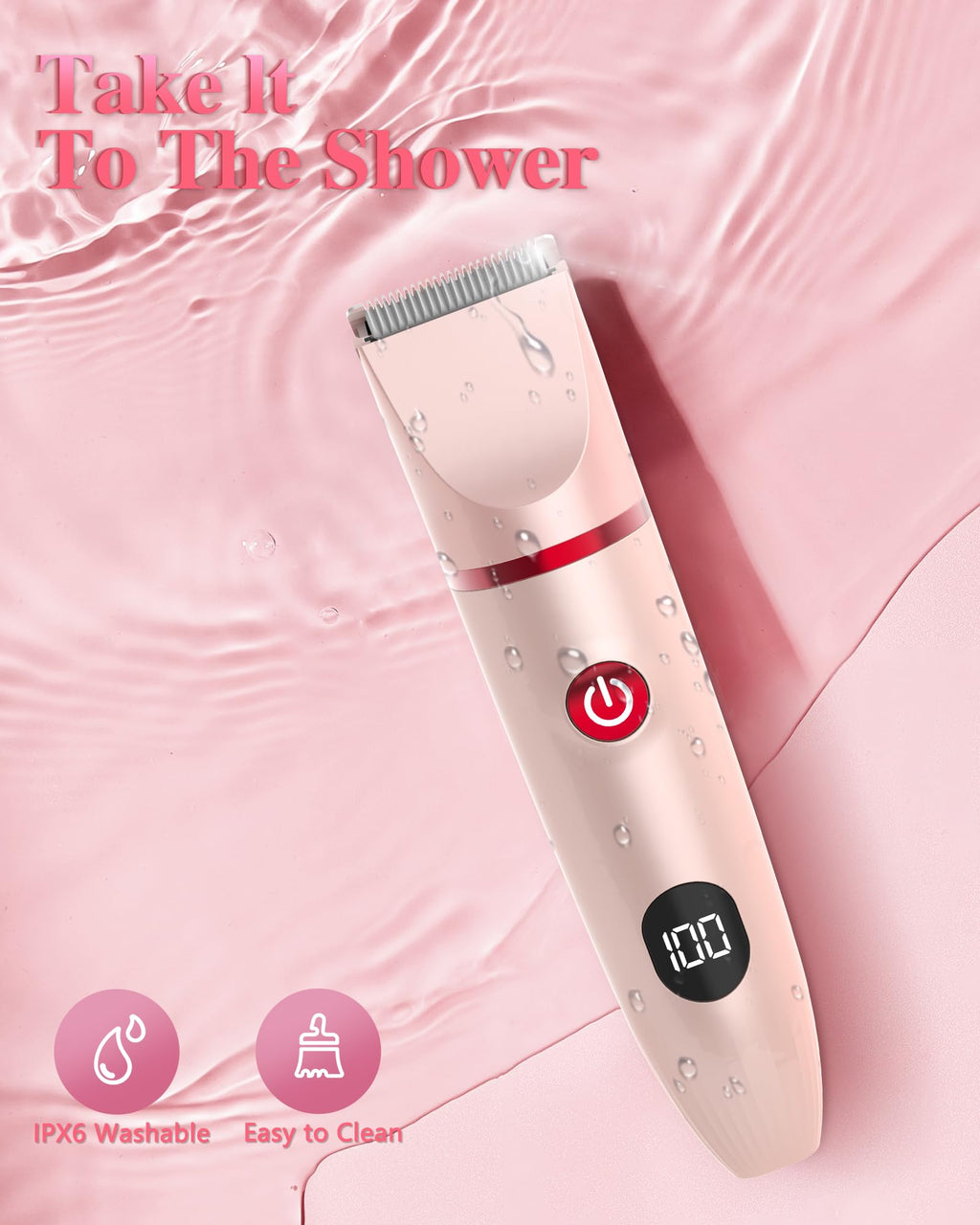 3-in-1 Rechargeable Waterproof Bikini Trimmer N32260