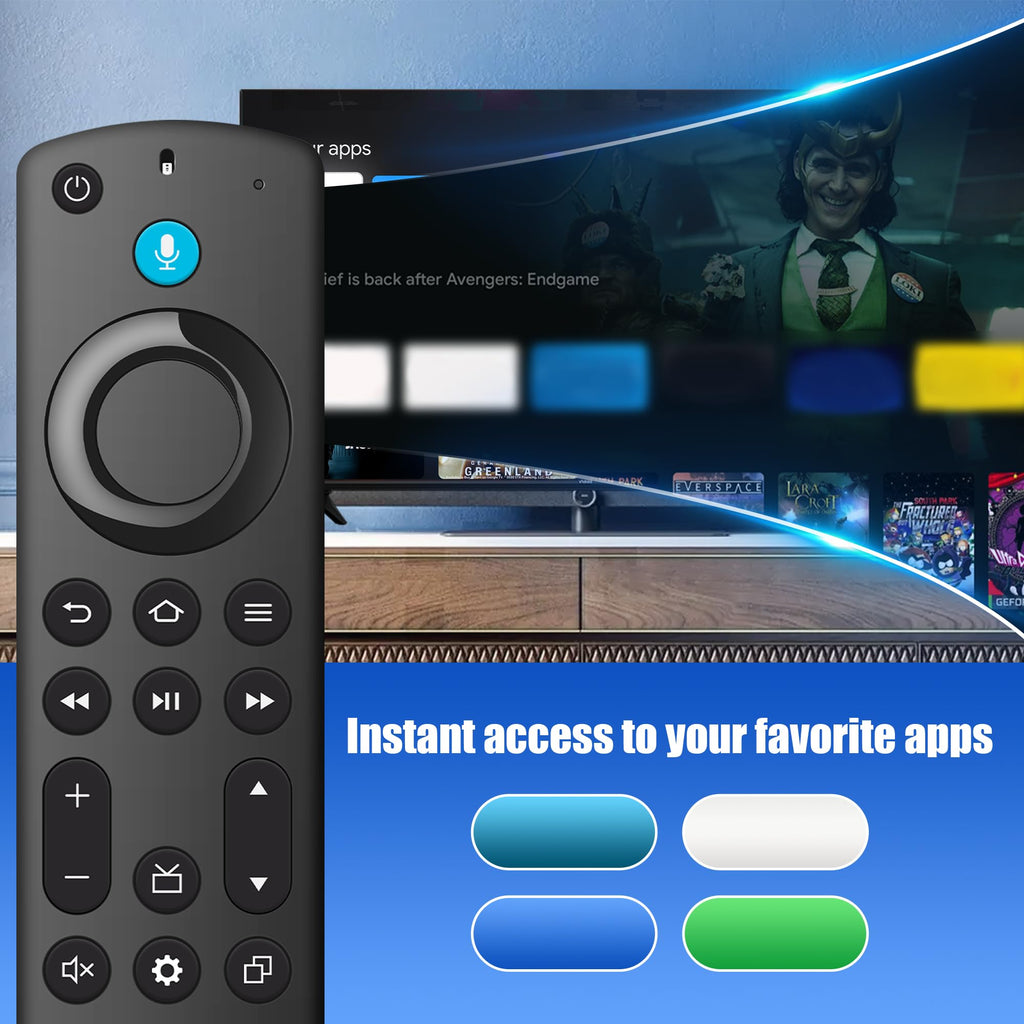 Remote Voice Replacement for Fire Stick Smart TVs K885305