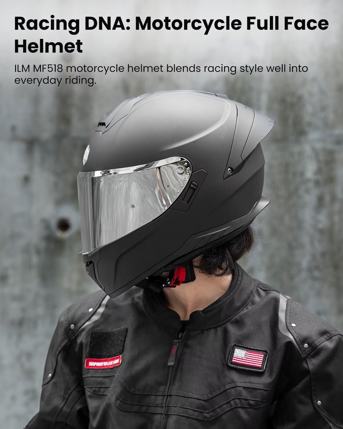 Full Face Motorcycle Helmet DOT L280085