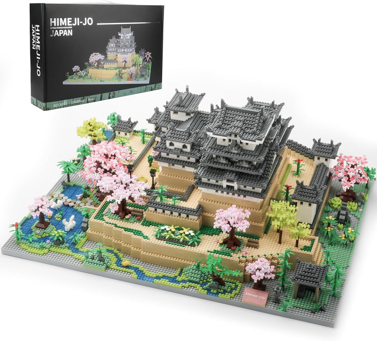 Miniature Building Blocks Model 10080 Pieces J579300
